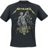 Metallica .And Justice For All Tracklist T-shirt zwart XL 100% katoen Band merch, Bands