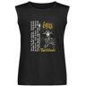 TAI MIN Gojira Fortitude Tracklist T Shirt Sleeveless Vest Tank Tops Undershirt Black M