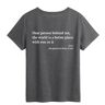 XKrmp Dear Person Behind Me Shirt, You Are Enough T-Shirt, To The Person Behind Me Shirt (XL,Gray)