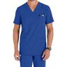 Smart Uniform Heren V-hals kazak, blauw, L