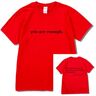 GodbTG Dear Person Behind Me' Unisex T-Shirt, You are Enough T-Shirt Dear Person Behind Me Shirt (M,Red2)