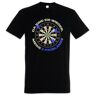 Urban Backwoods darts problemen t-shirt heren, zwart, S