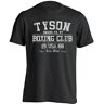 KIGA Tyson Boxing Club Retro Mike Tyson Iron Mike Boxing Fans T Shirt 100% Cotton Short Sleeve O-Neck T-shirt Casual Mens Top Black XXL