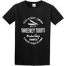 ANGXIAO Sweeney Todds Barber Shop Vintage Gift Funny 100% Cotton Tshirts Men Black Xxl