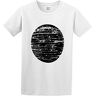 HAIDIOU Interpol Band Wood Logo O Neck Men T Shirt White M