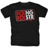 P-T-D Rock Rock`n Roll Heavy Metal Hardrock Punk Rock Rockabilly FCK Star Shirt T-shirt XL