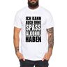 Tee Alcohol plezier heren T-shirt Ik kan ook zonder plezier alcohol hebben Fun-Shirt Cool grappig Fun-Shirt