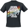 Star Wars 77 T-shirt zwart XXL 100% katoen Duurzaamheid, Fan merch, Film, TV-series