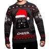 Merchoid Officiële Star Wars Darth Vader 'Ik vind uw gebrek aan Cheer verontrustend' Gebreide kerst Jumper