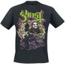Ghost FOG YK T-shirt zwart M 100% katoen Band merch, Bands, Duurzaamheid