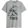 Marvel MEHULKCTS081 T-shirt, grijs gemêleerd, M, Grijs Chinees, M