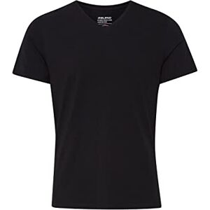 b BLEND Blend heren T-shirt V-hals, verpakking van 2, effen, maat S, zwart (black 70155), zwart (70155), S b BLEND Blend heren T-shirt V-hals, verpakking van 2, effen, maat S, zwart (black 70155), zwart (70155), S