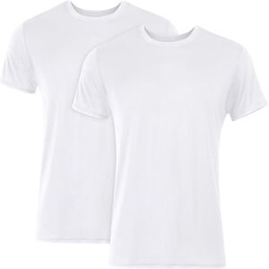 Hanes Originals Ultimate Crewneck T-shirts, superzachte witte ondershirts voor heren, 2-pack, wit, groot, Wit, L Hanes Originals Ultimate Crewneck T-shirts, superzachte witte ondershirts voor heren, 2-pack, wit, groot, Wit, L