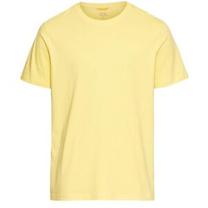 camel active Heren Basic T-shirt van puur katoen geel, Menswear-S camel active Heren Basic T-shirt van puur katoen geel, Menswear-S
