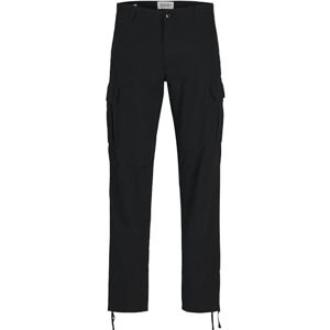 JACK & JONES Cargo-broek voor heren, losse pasvorm, zwart, 30W / 32L JACK & JONES Cargo-broek voor heren, losse pasvorm, zwart, 30W / 32L
