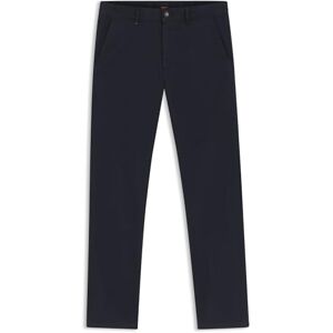 Boss Heren Chino Slim Fit Broek in Stretch-Katoen Satijn, Donker Blauw404, 36W / 36L Boss Heren Chino Slim Fit Broek in Stretch-Katoen Satijn, Donker Blauw404, 36W / 36L