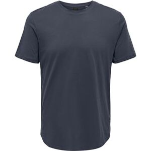 Only & Sons Onsmatt Longy Ss Tee Noos, Blue Nights., S Only & Sons Onsmatt Longy Ss Tee Noos, Blue Nights., S