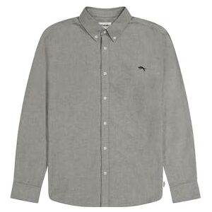 Wrangler Heren Oxford T-shirt onderhemd, grijs, XL, Grijs, XL Wrangler Heren Oxford T-shirt onderhemd, grijs, XL, Grijs, XL