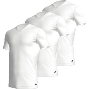 adidas Herenondergoed V-hals shirt (3PK) Active Core Cotton, White_4am012, S adidas Herenondergoed V-hals shirt (3PK) Active Core Cotton, White_4am012, S
