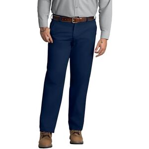 Red Kap Men's Stain Resistant, Flat Front Work Pants, Navy, 32W x 34L Red Kap Men's Stain Resistant, Flat Front Work Pants, Navy, 32W x 34L