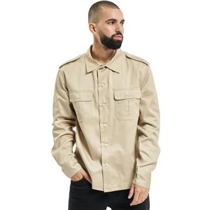 Brandit US hemd lange mouwen, vele kleuren, maat S tot 7XL, beige, XXL Brandit US hemd lange mouwen, vele kleuren, maat S tot 7XL, beige, XXL