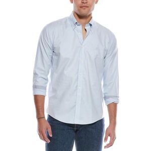 Brooks Brothers Men's Non-Iron Stretch Oxford Sport Shirt Long Sleeve Solid, Light Blue Brooks Brothers Men's Non-Iron Stretch Oxford Sport Shirt Long Sleeve Solid, Light Blue