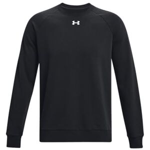 UNDER ARMOUR Rival Fleece Crew voor heren, (001) Zwart/Wit, XXL UNDER ARMOUR Rival Fleece Crew voor heren, (001) Zwart/Wit, XXL