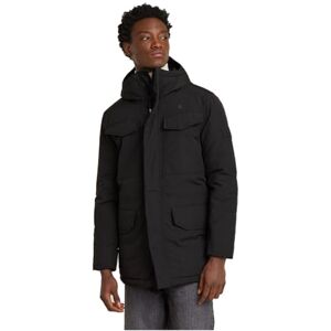 G-STAR Vodan gewatteerde parka met capuchon voor heren, Zwart (dk zwart D25381-D419-6484), M G-STAR Vodan gewatteerde parka met capuchon voor heren, Zwart (dk zwart D25381-D419-6484), M
