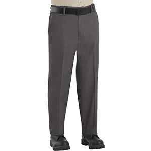 Red Kap Men's Elastic Insert Work Pant, Charcoal, 48W x 30L Red Kap Men's Elastic Insert Work Pant, Charcoal, 48W x 30L