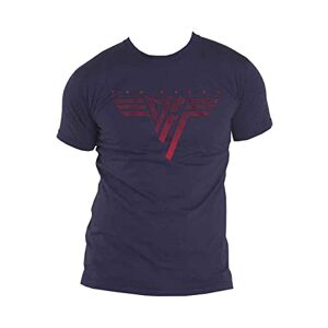 Van Halen Classic Red Logo T-shirt navy XL 100% katoen Band merch, Bands