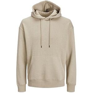 JACK & JONES Heren Jjestar Basic Sweat Hood capuchontrui, Crockery., S