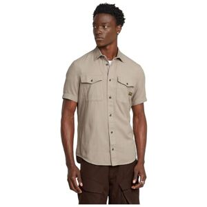 G-STAR RAW Marine Slim overhemd, beige (vintage kaki Gd D19751-d454-g102), L G-STAR RAW Marine Slim overhemd, beige (vintage kaki Gd D19751-d454-g102), L