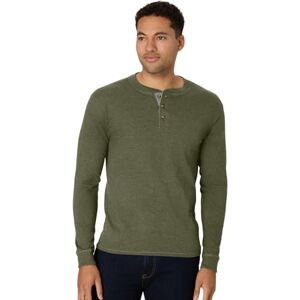 Hanes Men's Long Sleeve Henley Hanes Men's Long Sleeve Henley