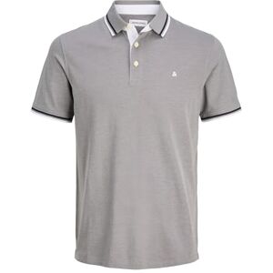 JACK & JONES Heren Jjepaulos Polo Ss Noos Pls, Ultimate Grey, 3XL JACK & JONES Heren Jjepaulos Polo Ss Noos Pls, Ultimate Grey, 3XL