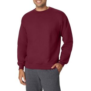 Hanes Heren EcoSmart Midweight fleece sweatshirt katoenmix hoodie capuchonpullover, ondoorzichtig, bordeaux, XL Hanes Heren EcoSmart Midweight fleece sweatshirt katoenmix hoodie capuchonpullover, ondoorzichtig, bordeaux, XL