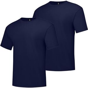 Hanes T-shirt voor heren, Donkerblauw, M Hanes T-shirt voor heren, Donkerblauw, M