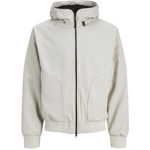 JACK & JONES Jcotrack Bomber Jacket Noos Bomberjack voor heren, maanbeam, S JACK & JONES Jcotrack Bomber Jacket Noos Bomberjack voor heren, maanbeam, S