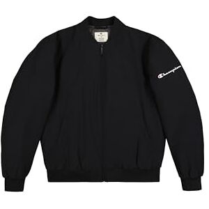 Champion Legacy Outdoor (220344) Bonded Stretch Nylon 178g High-Neck Bomber, Zwart (NBK/DAG), S Heren FW24, zwart (NBK/DAG), S Champion Legacy Outdoor (220344) Bonded Stretch Nylon 178g High-Neck Bomber, Zwart (NBK/DAG), S Heren FW24, zwart (NBK/DAG), S