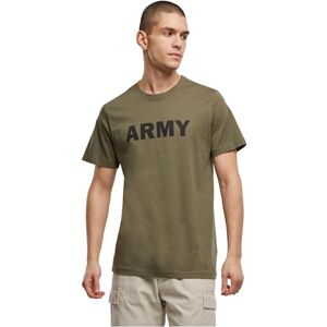 Brandit T-shirt Army T-shirt olijf S 100% katoen Basics Brandit T-shirt Army T-shirt olijf S 100% katoen Basics