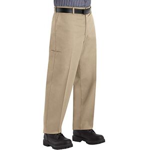 Red Kap mens Cell Phone Pocket work utility pants, Khaki, 32W x 34L US Red Kap mens Cell Phone Pocket work utility pants, Khaki, 32W x 34L US