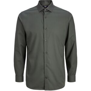 JACK & JONES Heren Jprblaparker Shirt L/S Noos, roze., S JACK & JONES Heren Jprblaparker Shirt L/S Noos, roze., S