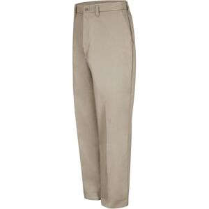 Red Kap Men's Wrinkle-Free Work Pants, Tan, 28W x 30L Red Kap Men's Wrinkle-Free Work Pants, Tan, 28W x 30L