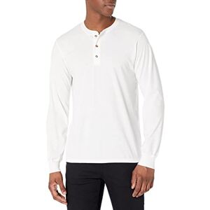 Hanes Originals Tri-Blend Henley T-shirt met lange mouwen, lichtgewicht T-shirt met lange mouwen, Eco White, L Hanes Originals Tri-Blend Henley T-shirt met lange mouwen, lichtgewicht T-shirt met lange mouwen, Eco White, L