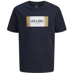 JACK & JONES Jjhayato Tee Ss Crew Neck Jnr voor heren, sky captain, 140 JACK & JONES Jjhayato Tee Ss Crew Neck Jnr voor heren, sky captain, 140