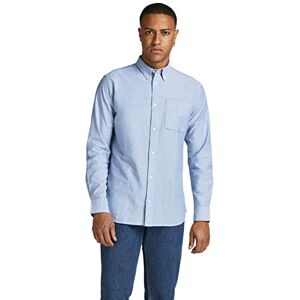JACK & JONES Heren overhemd slim fit overhemd, Cashmere Blue/Fit: slim fit, XL JACK & JONES Heren overhemd slim fit overhemd, Cashmere Blue/Fit: slim fit, XL