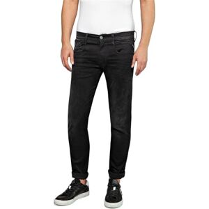 Replay heren Jeans Anbass Hyper Cloud, zwart (zwart 098), 38W / 32L Replay heren Jeans Anbass Hyper Cloud, zwart (zwart 098), 38W / 32L