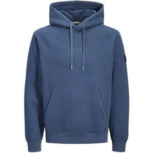 JACK & JONES Jcopoint Sweat Badge Hood Bf, titanium, S JACK & JONES Jcopoint Sweat Badge Hood Bf, titanium, S
