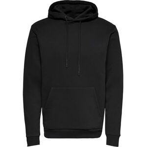 Only & Sons Sweatshirt met capuchon heren Onsceres Life Hoodie Sweat Noos , Zwart , XL Only & Sons Sweatshirt met capuchon heren Onsceres Life Hoodie Sweat Noos , Zwart , XL