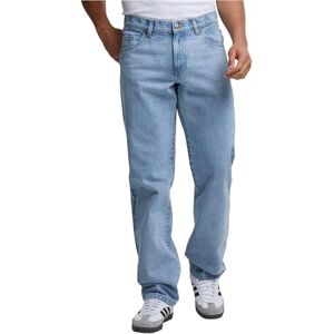 Urban Classics Heavy Ounce Straight Fit Jeans voor heren, New Light Blue Washed, 40 Urban Classics Heavy Ounce Straight Fit Jeans voor heren, New Light Blue Washed, 40