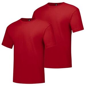 Hanes T-shirt voor heren, Donkerrood, XL tall Hanes T-shirt voor heren, Donkerrood, XL tall
